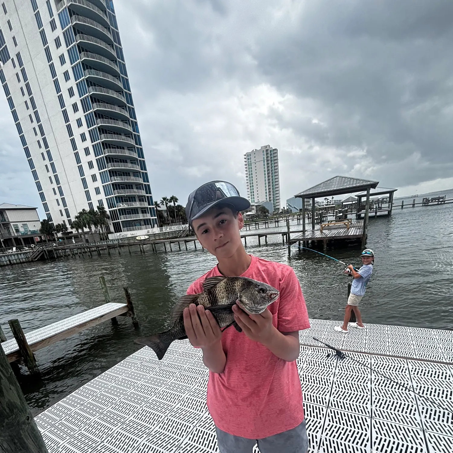Black drum caught on Fishbrain