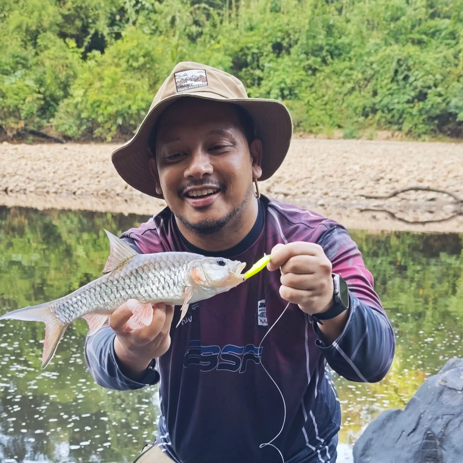 The most recent Hampala barb catches on Fishbrain