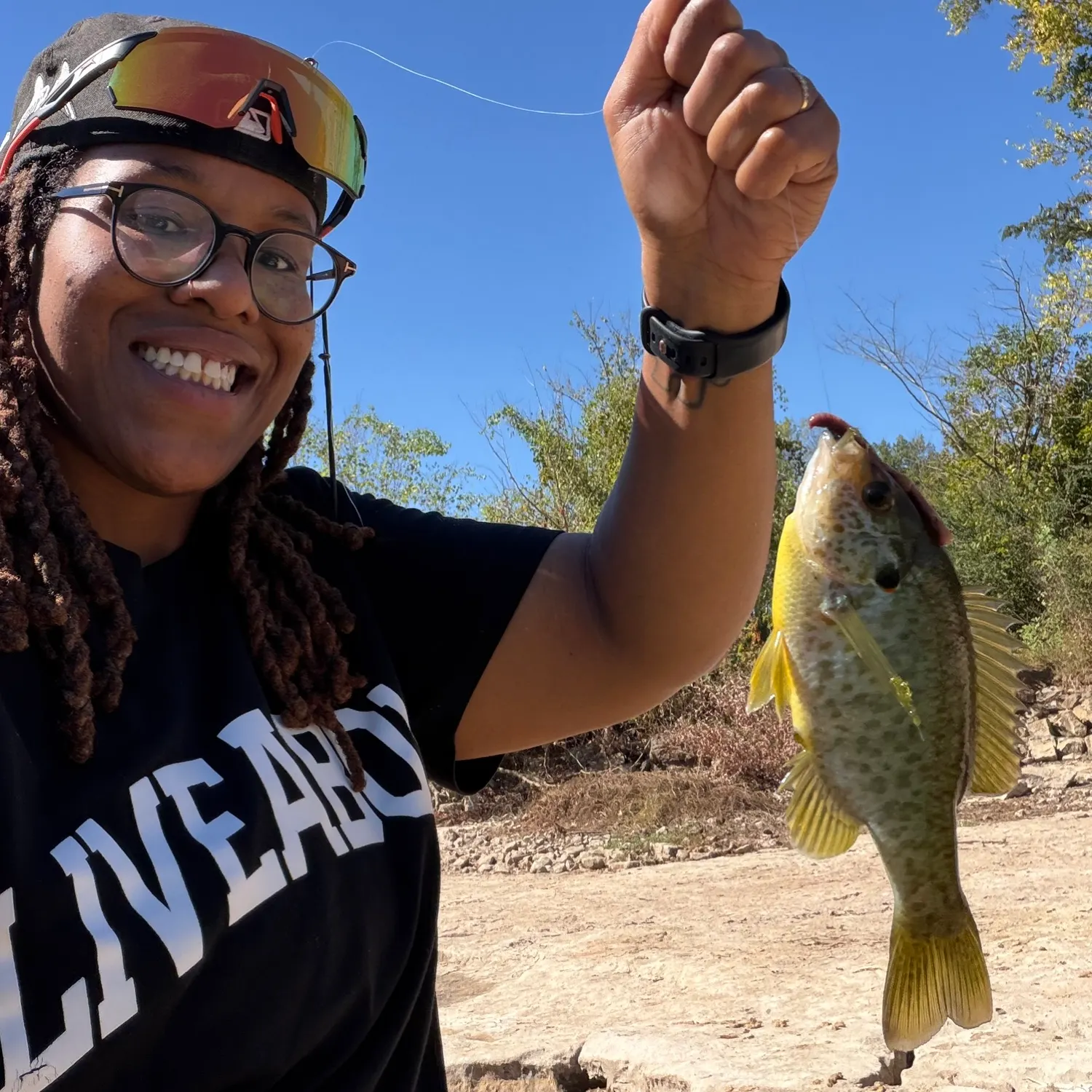 Bluegill caught on Fishbrain