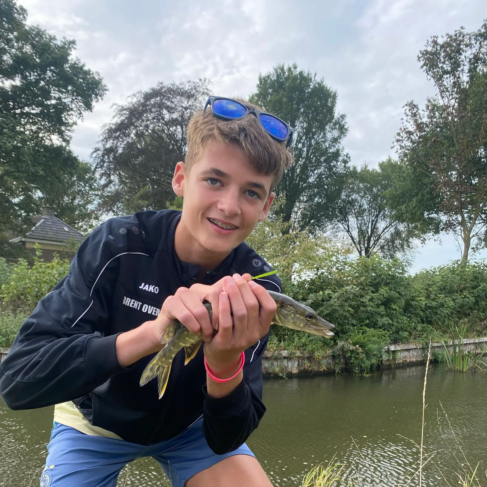 Northern pike caught on Fishbrain