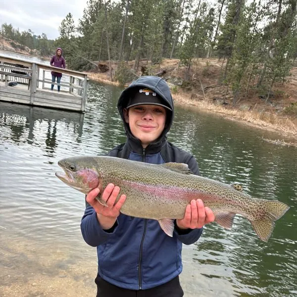 Rainbow trout caught on Fishbrain
