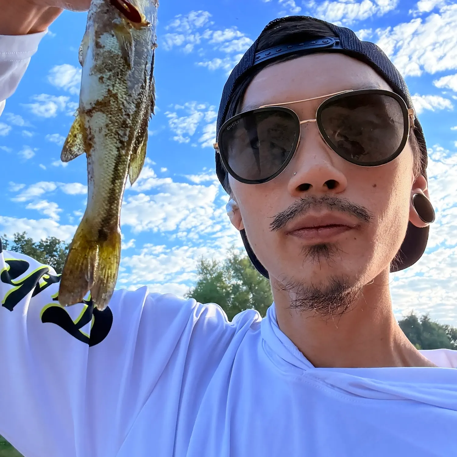 Spotted bass caught on Fishbrain