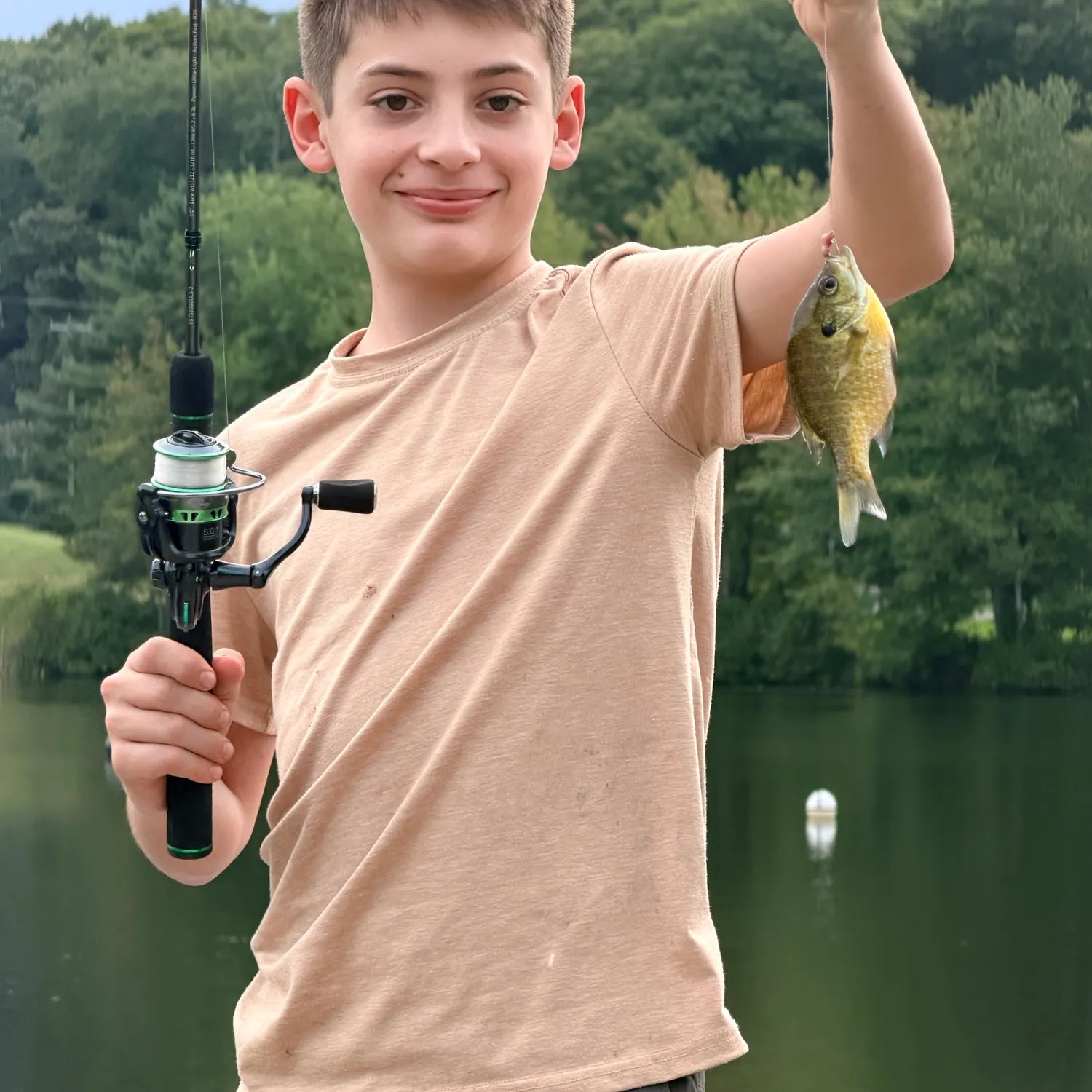 Bluegill caught on Fishbrain