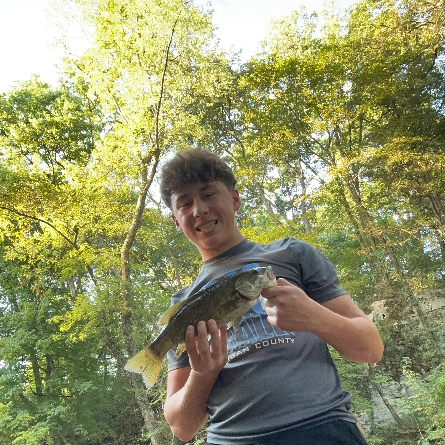 Smallmouth bass caught on Fishbrain