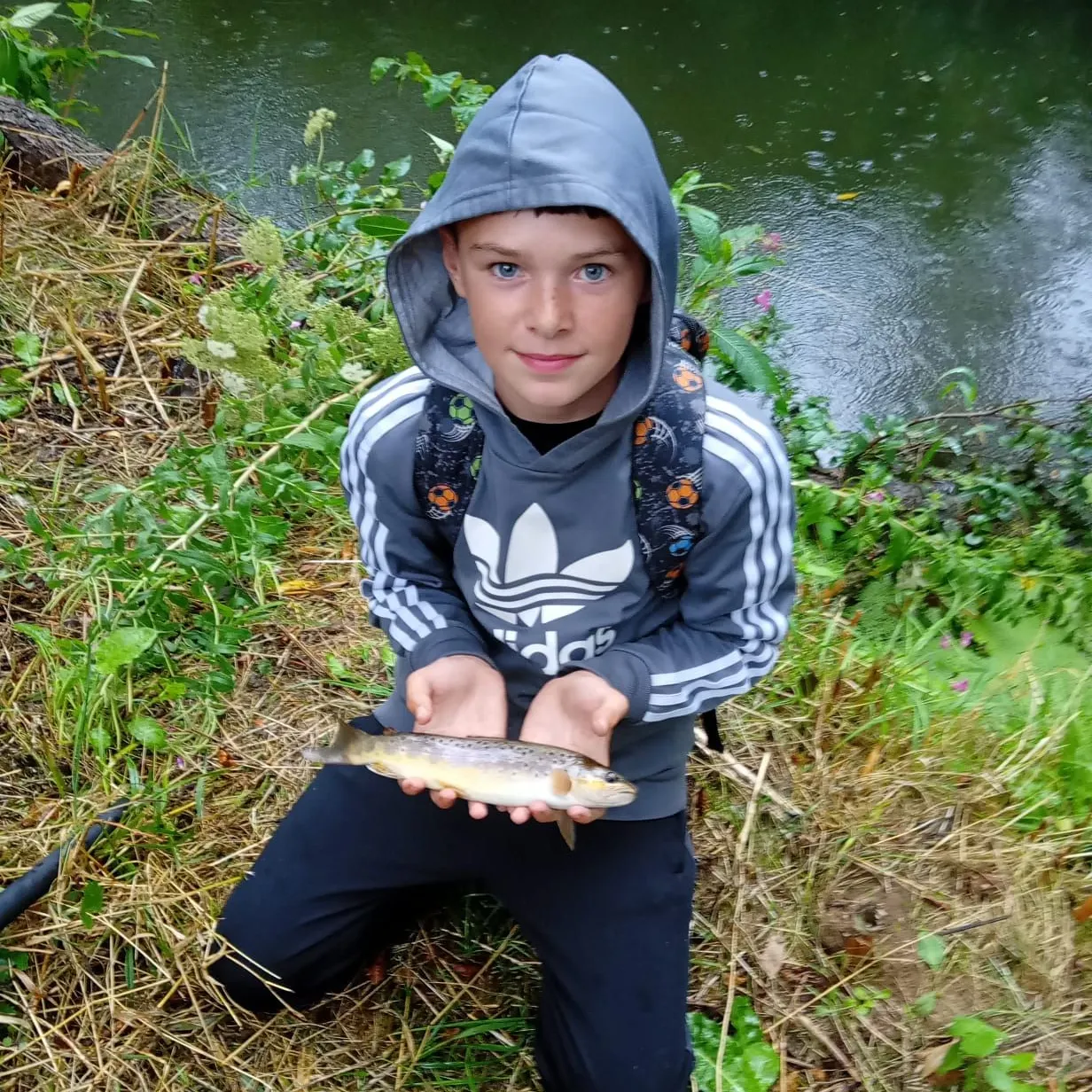 Brown trout caught on Fishbrain
