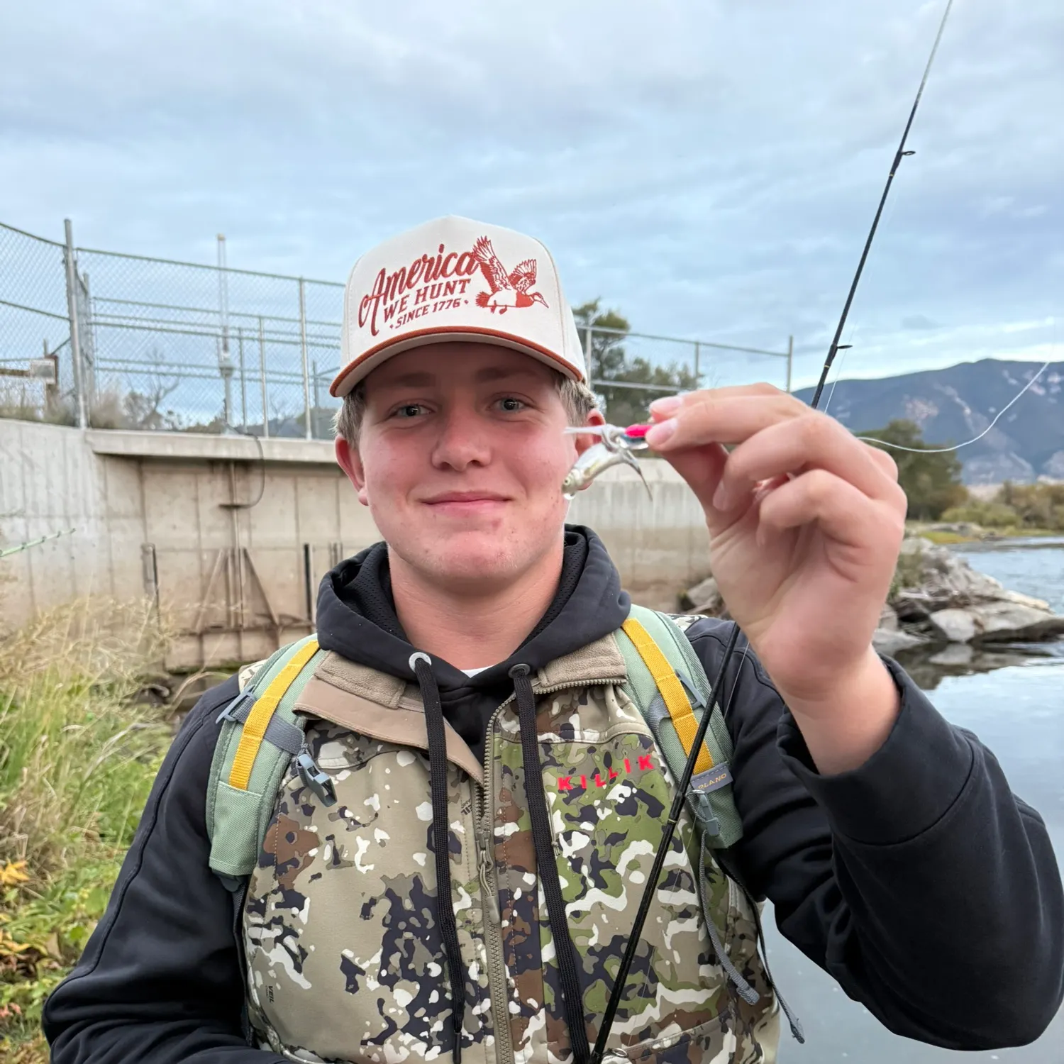 Brown trout caught on Fishbrain