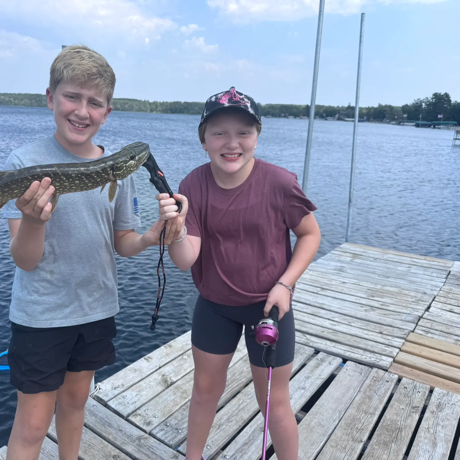 Northern pike caught on Fishbrain