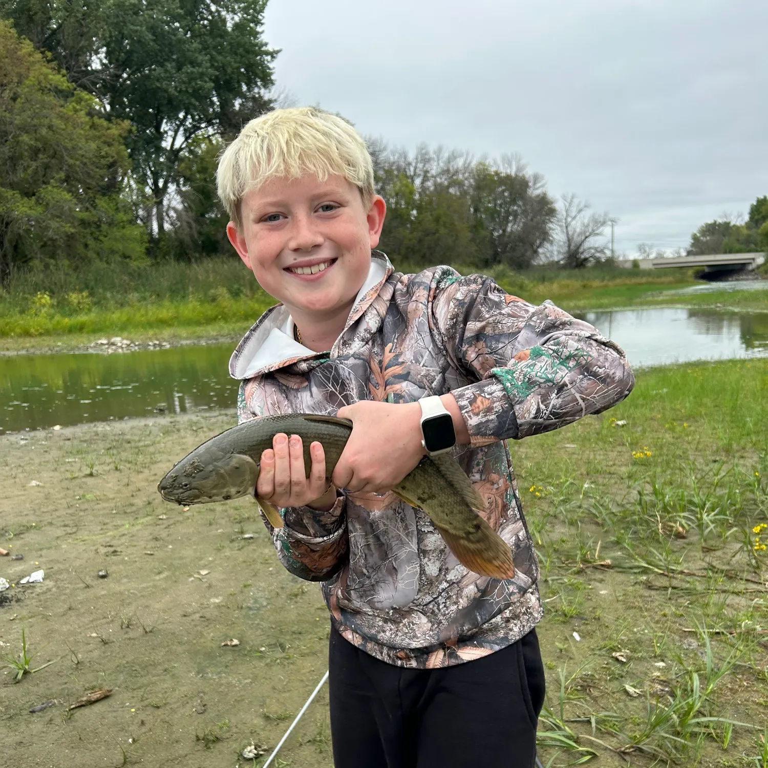 Eyetail bowfin caught on Fishbrain