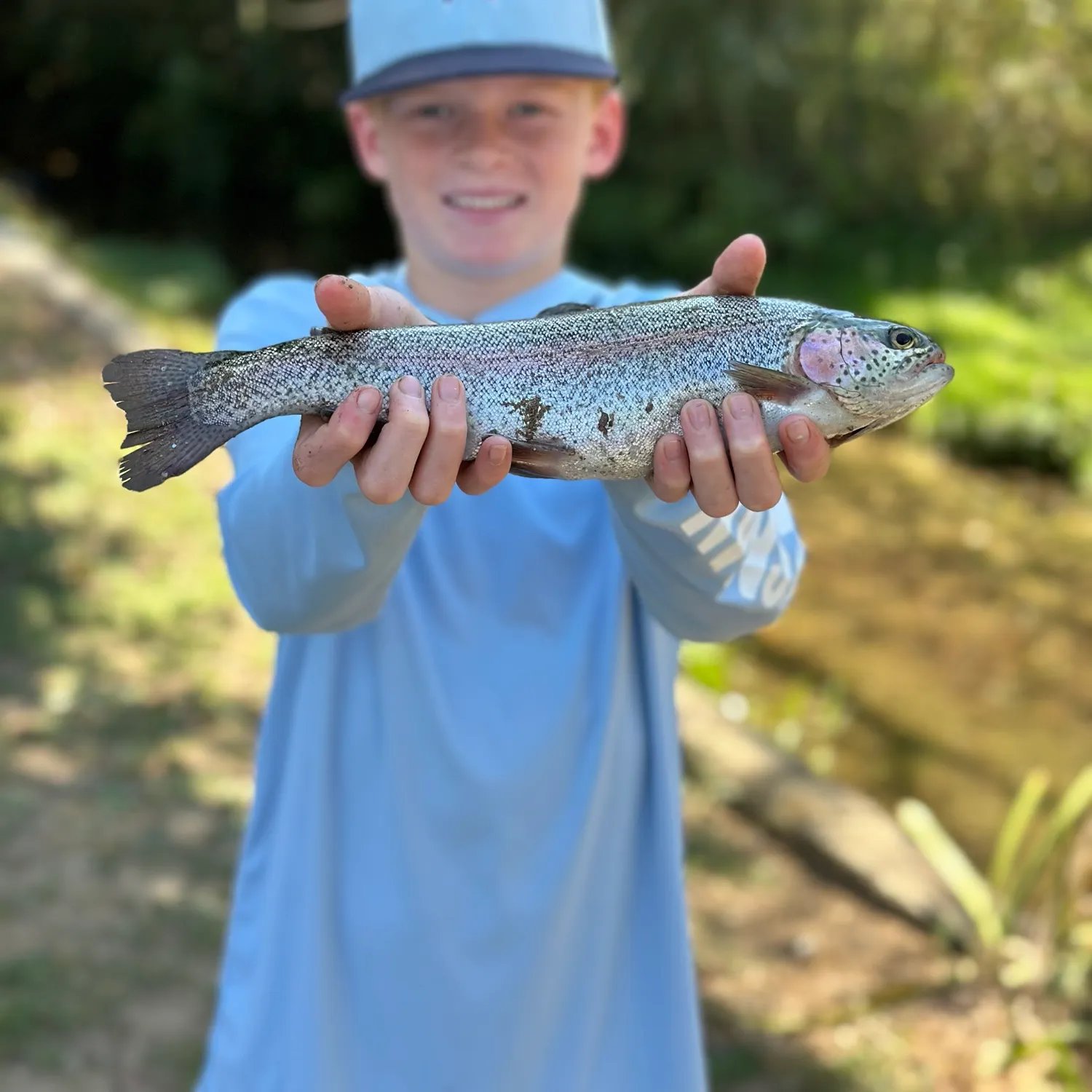 Rainbow trout caught on Fishbrain