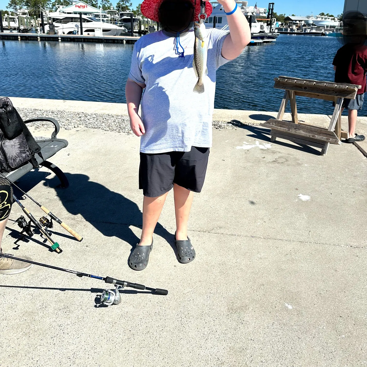 Spotted seatrout caught on Fishbrain