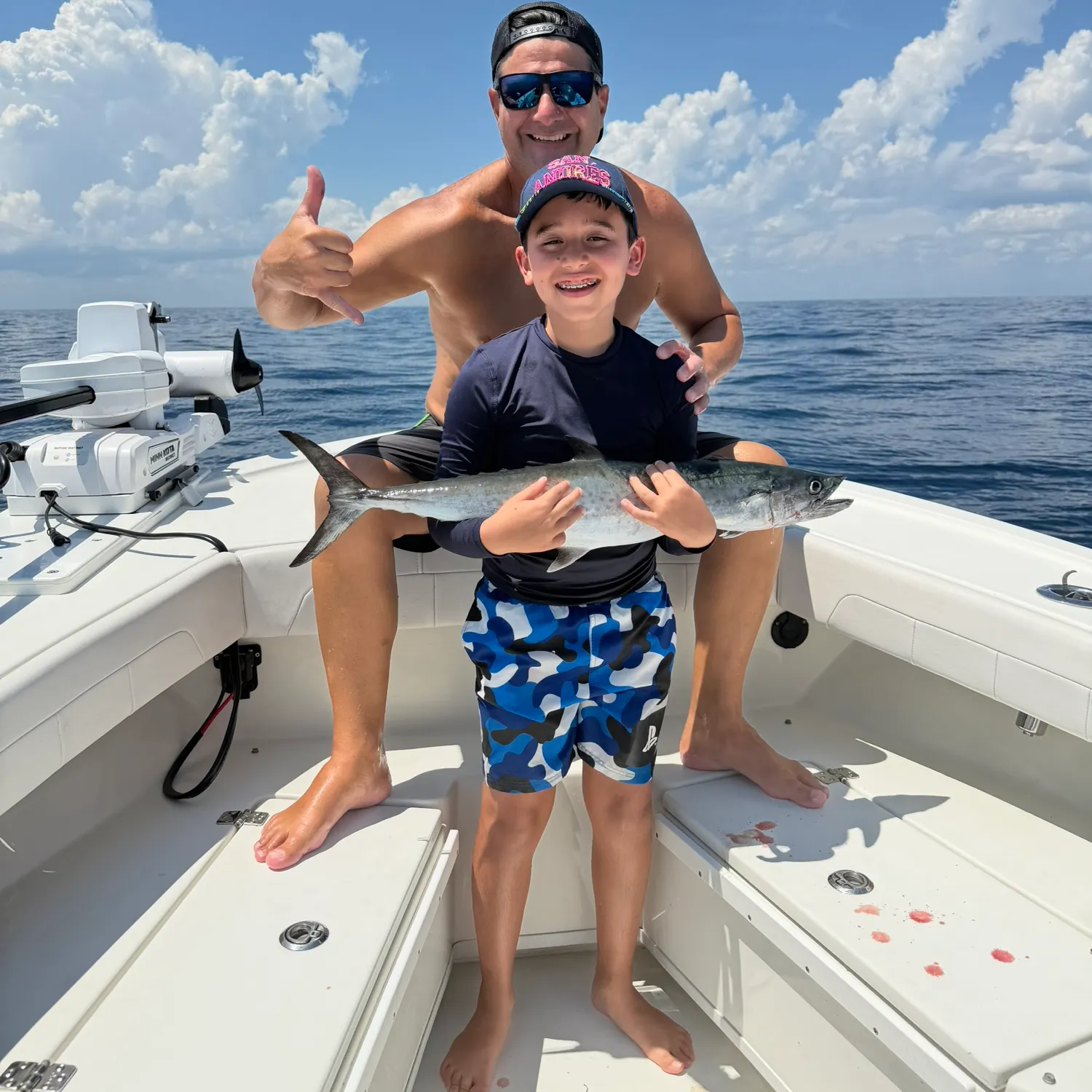 Spanish mackerel caught on Fishbrain