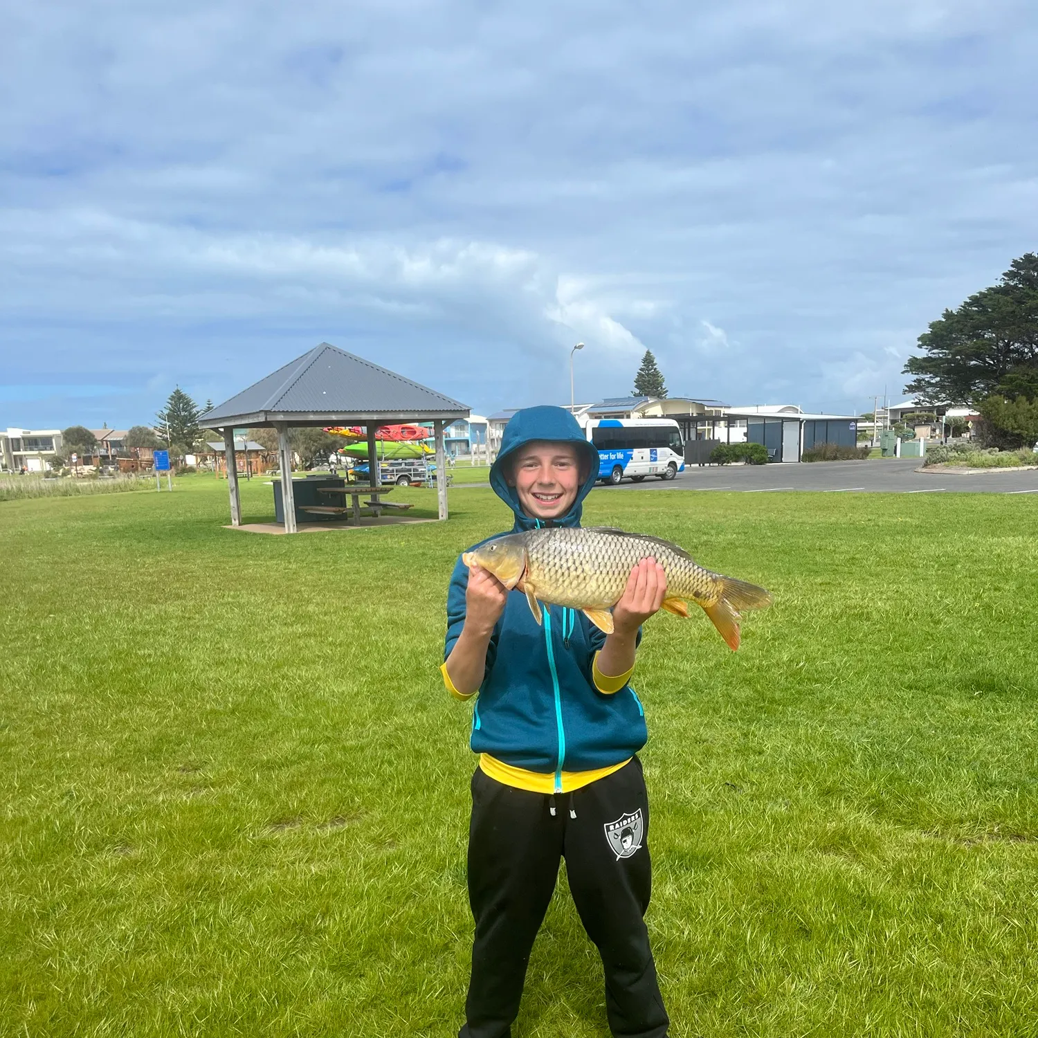 Common carp caught on Fishbrain