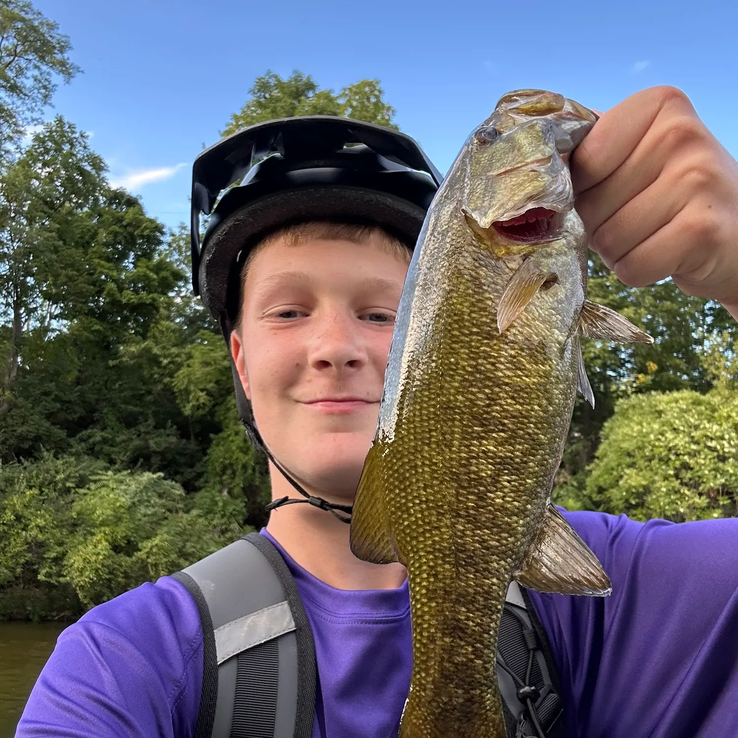 Smallmouth bass caught on Fishbrain