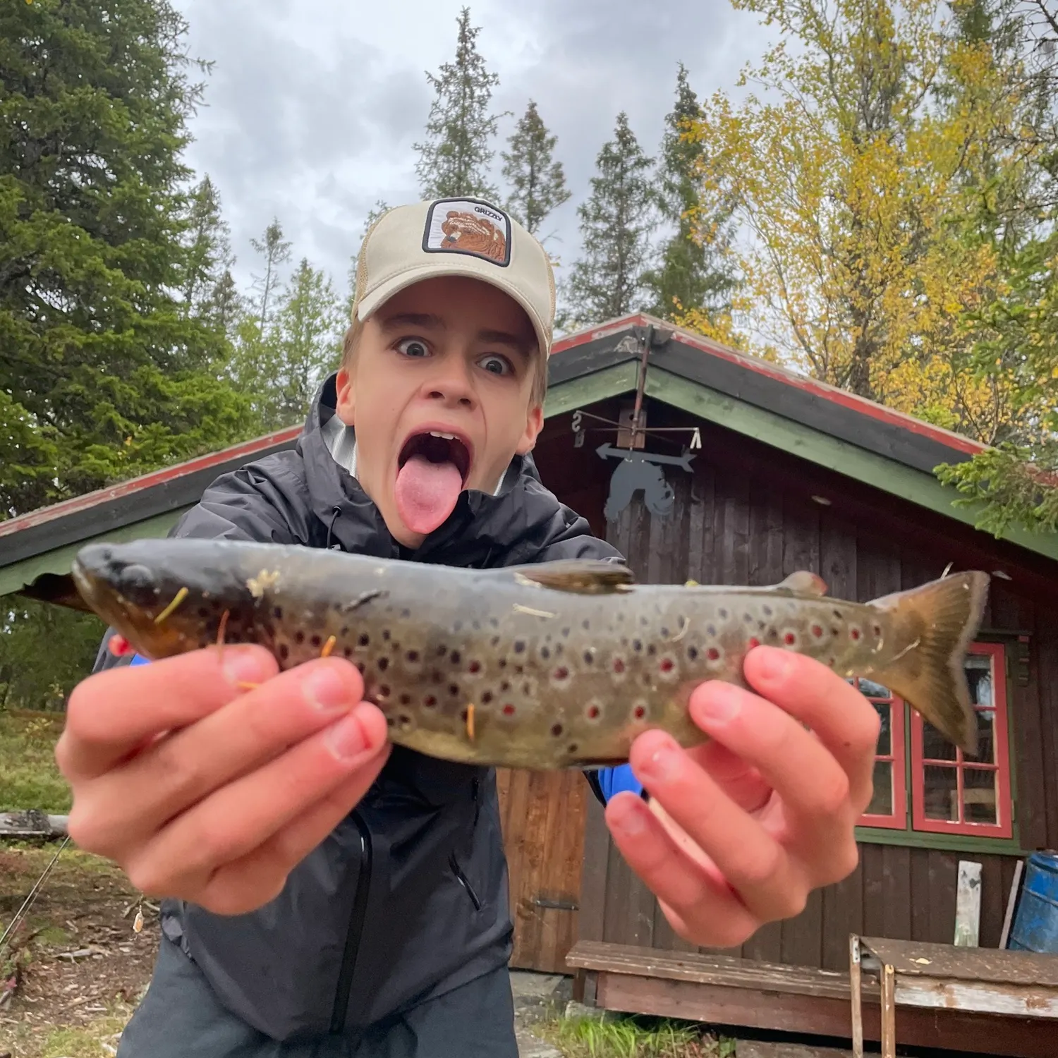 Lake trout caught on Fishbrain