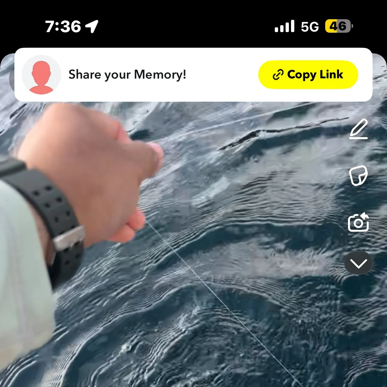 recently logged catches