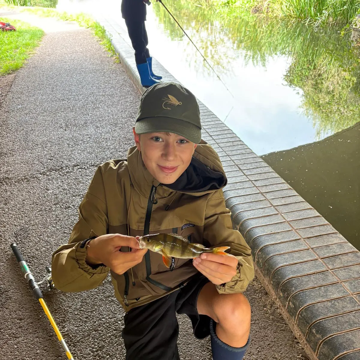 European perch caught on Fishbrain