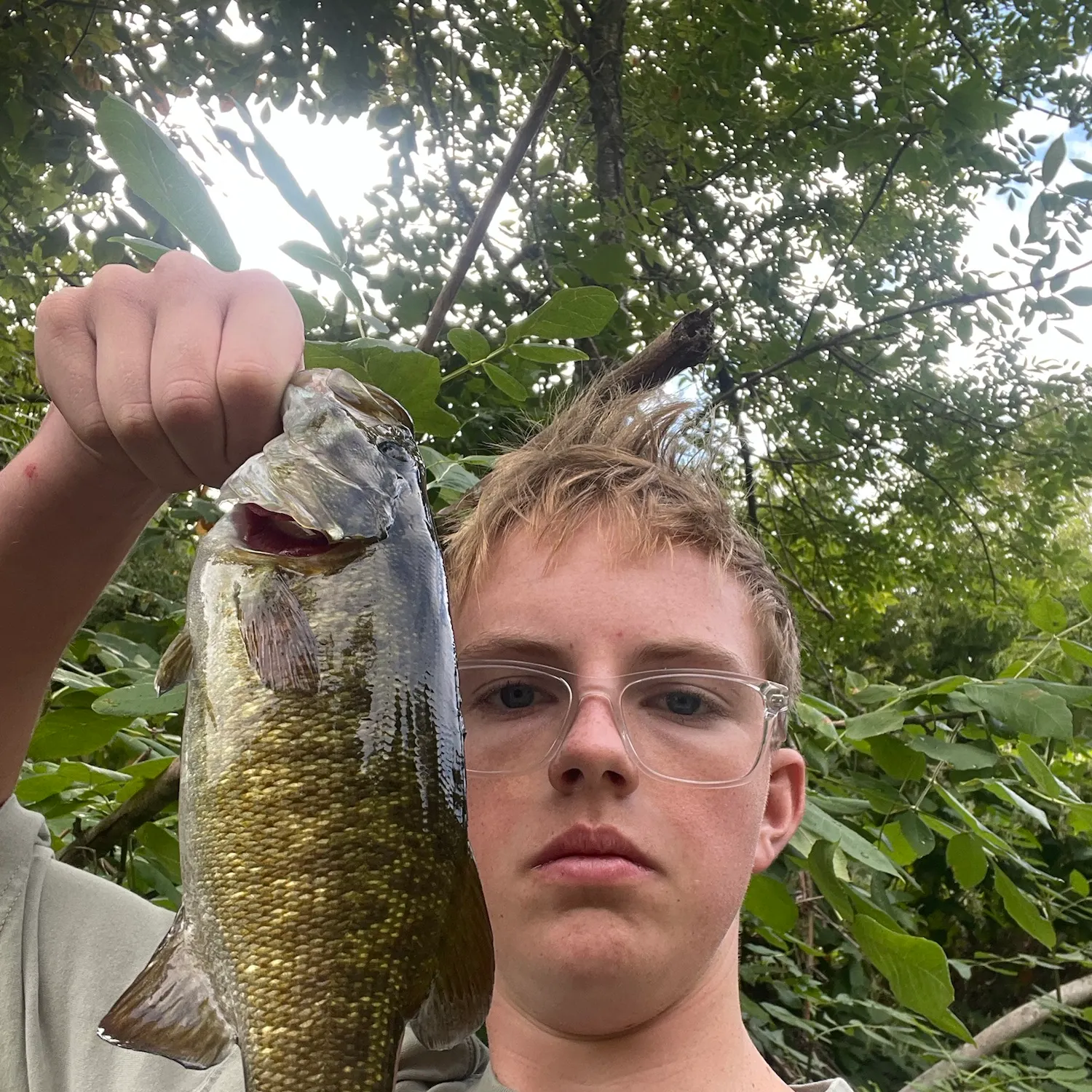 Smallmouth bass caught on Fishbrain