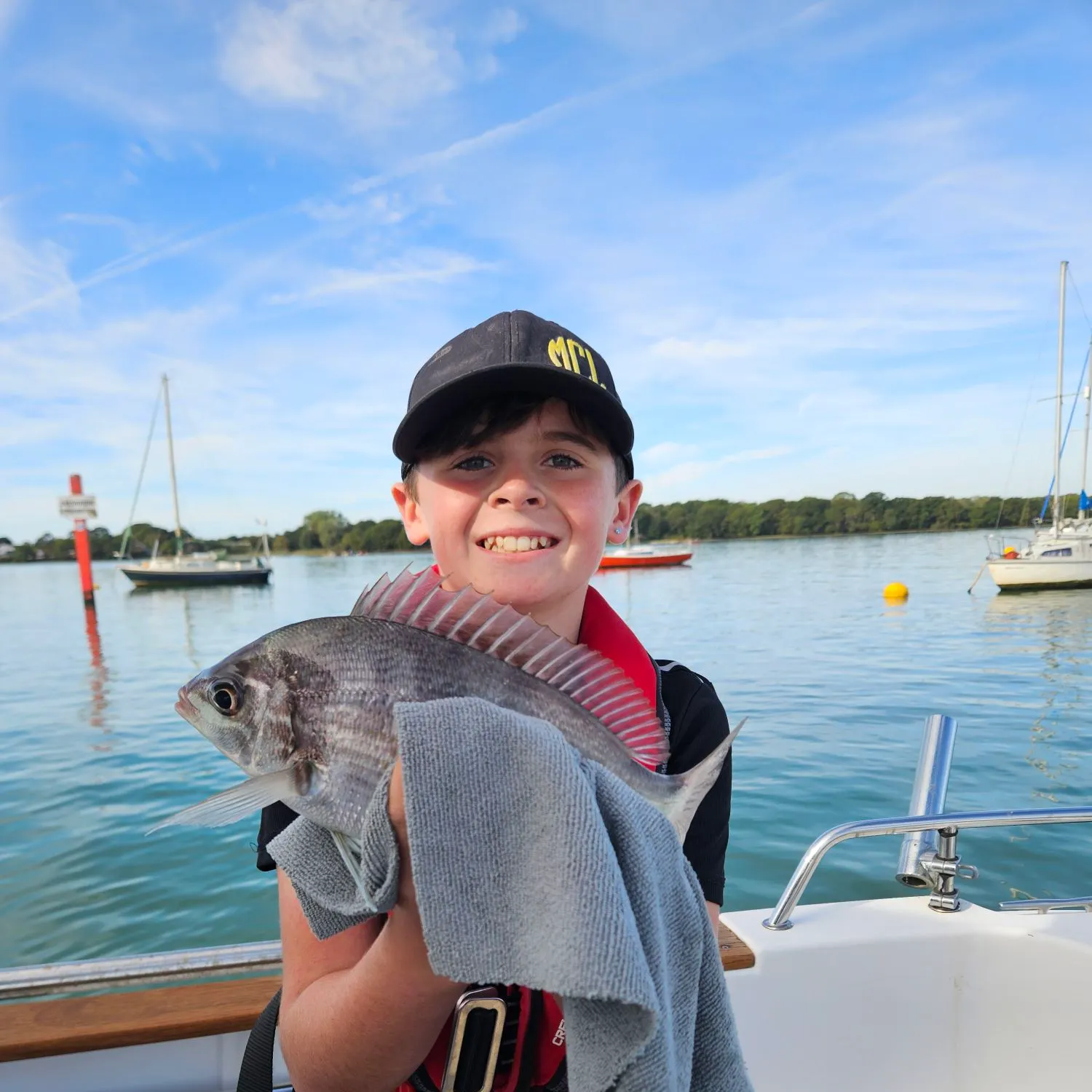 Black seabream caught on Fishbrain