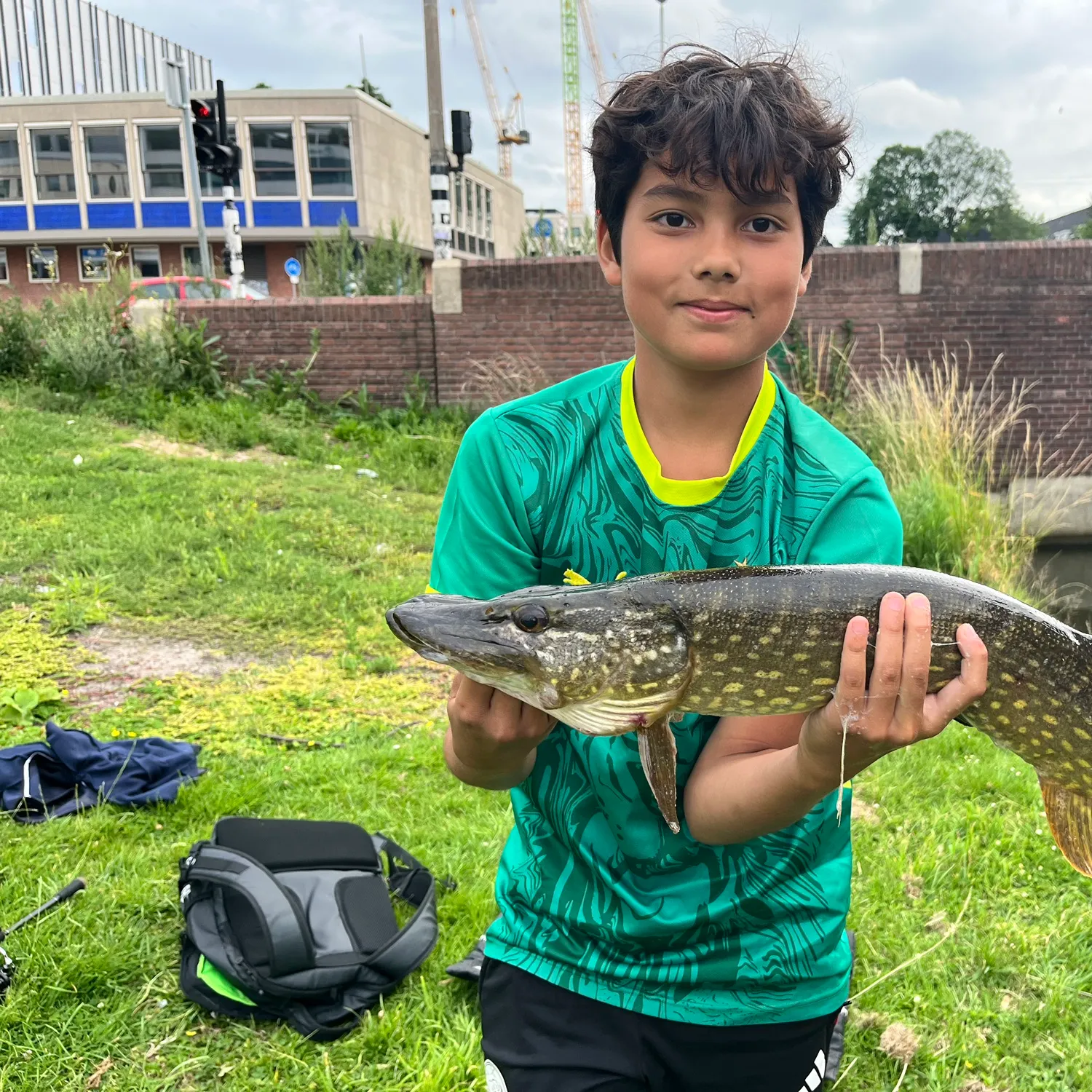 Northern pike caught on Fishbrain