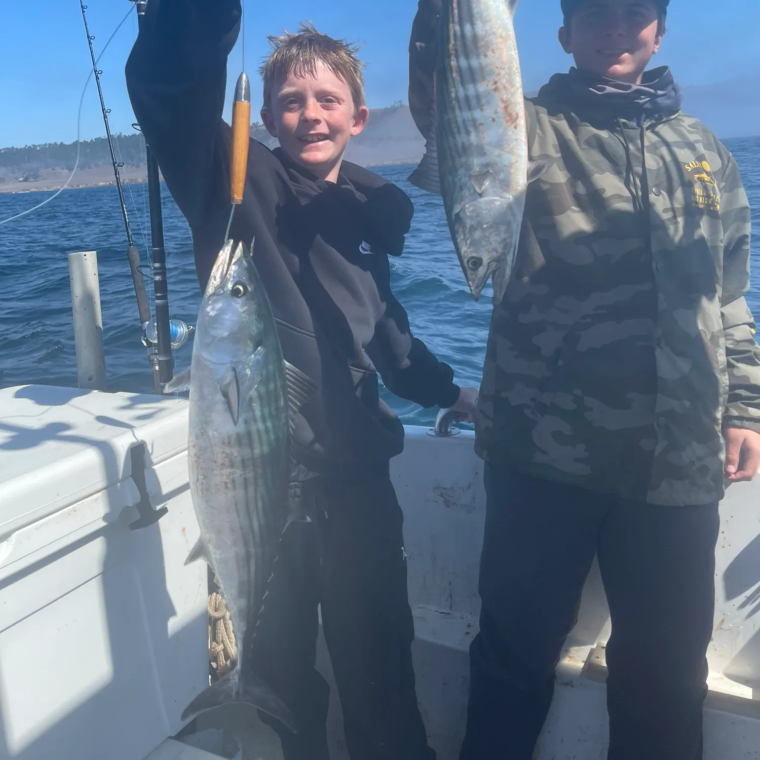 Pacific bonito caught on Fishbrain