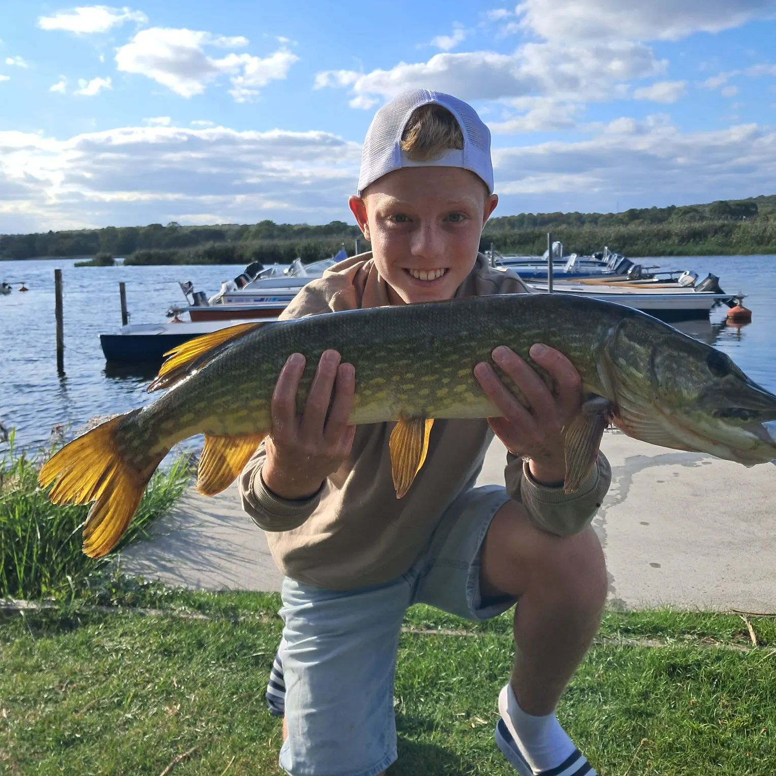 Northern pike caught on Fishbrain