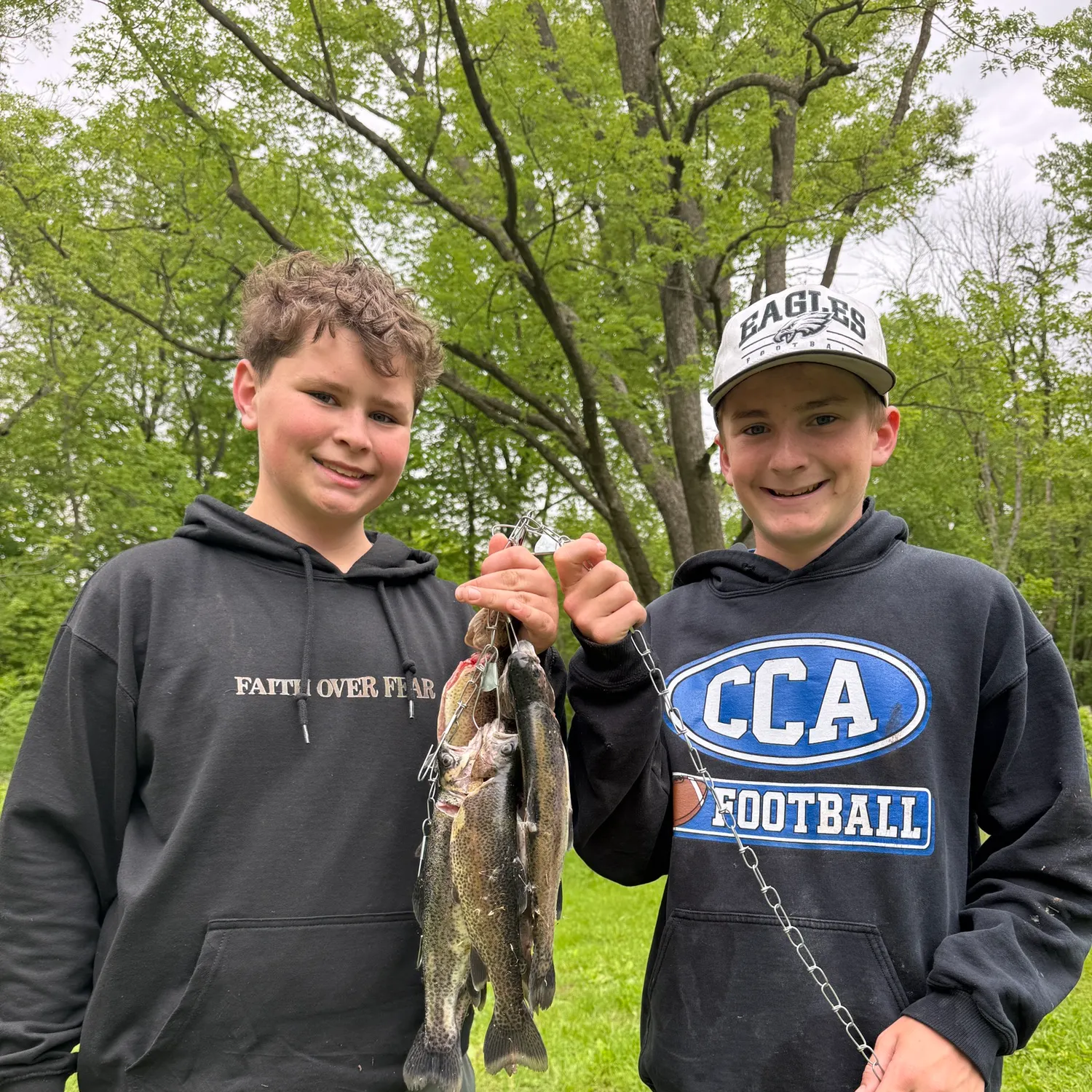 recently logged catches
