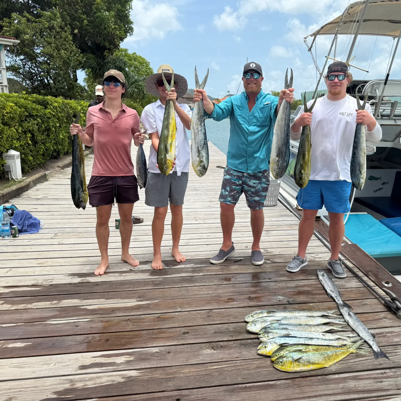 The most recent Common dolphinfish catches on Fishbrain