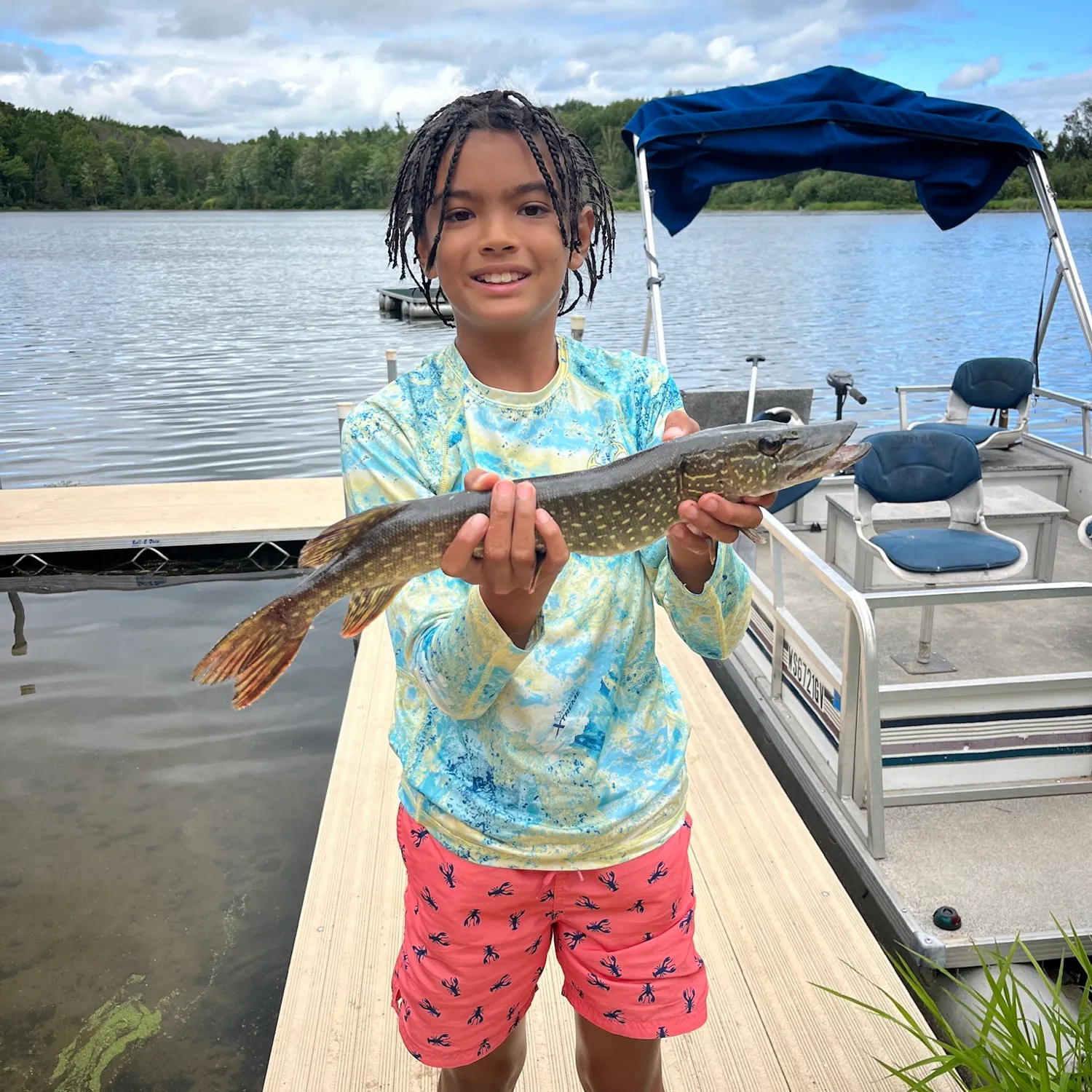 Northern pike caught on Fishbrain