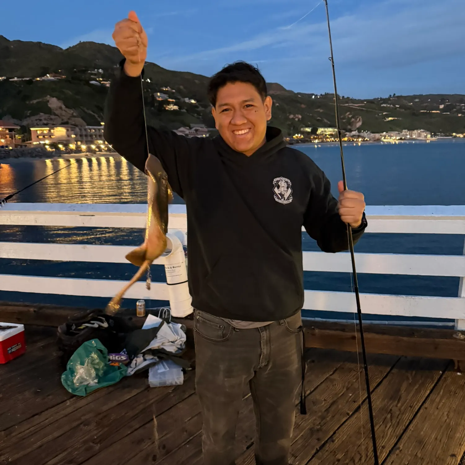 recently logged catches