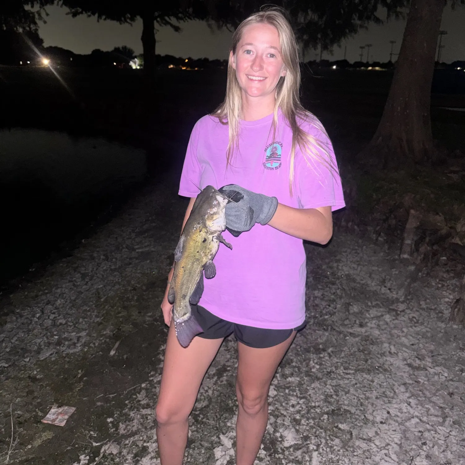 Channel catfish caught on Fishbrain