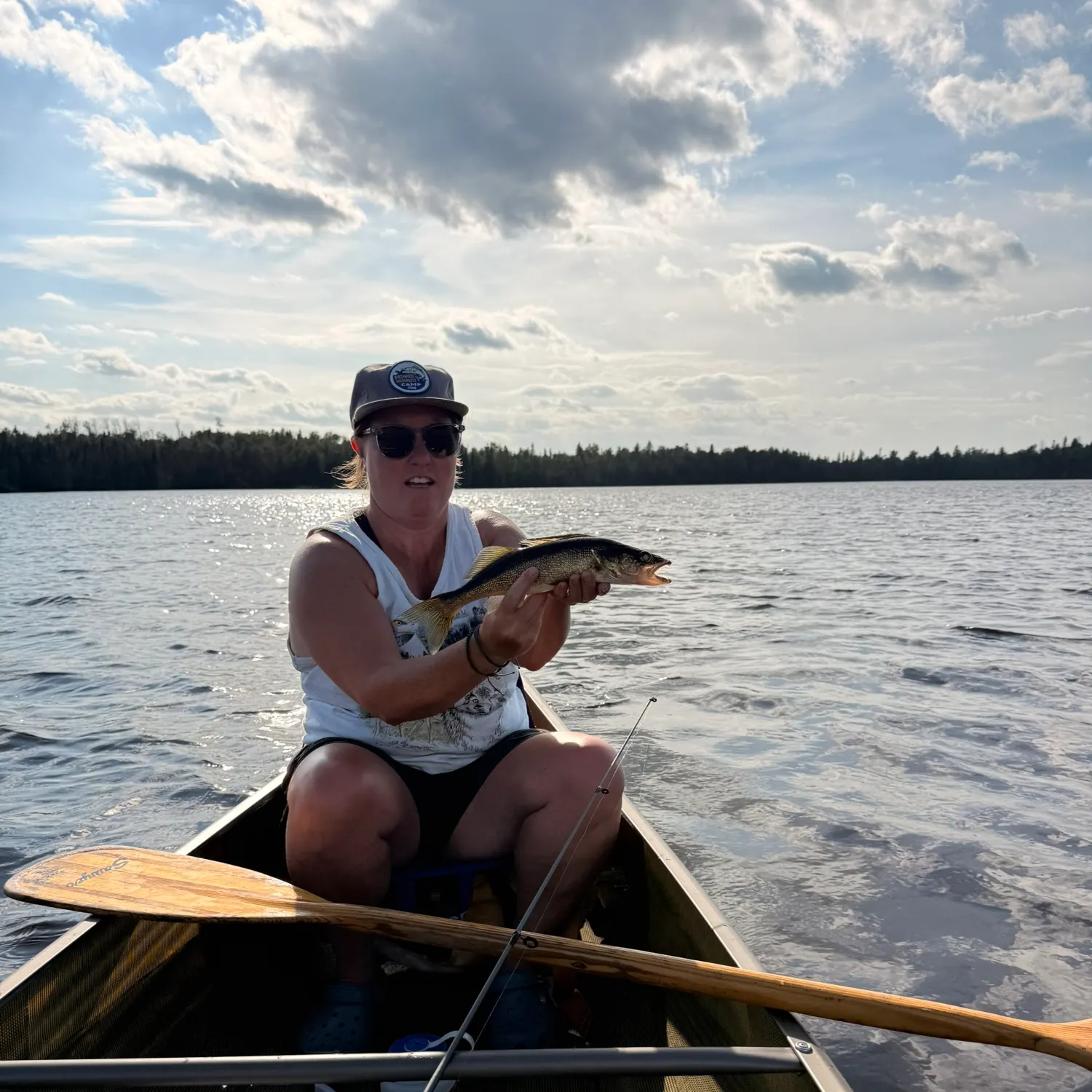 Walleye caught on Fishbrain
