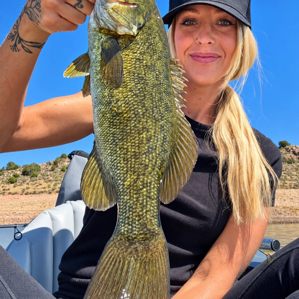 Smallmouth bass caught on Fishbrain