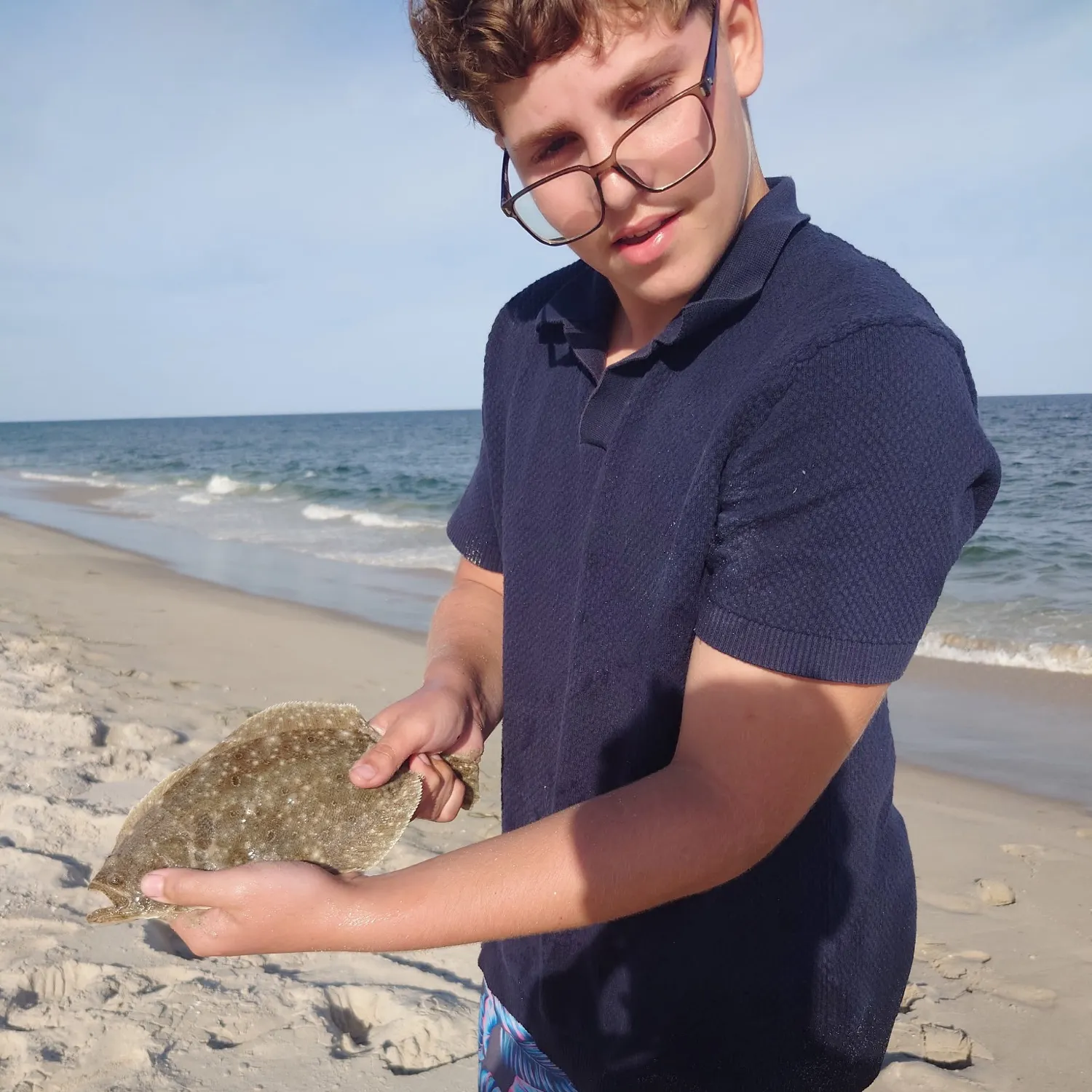 Summer flounder caught on Fishbrain