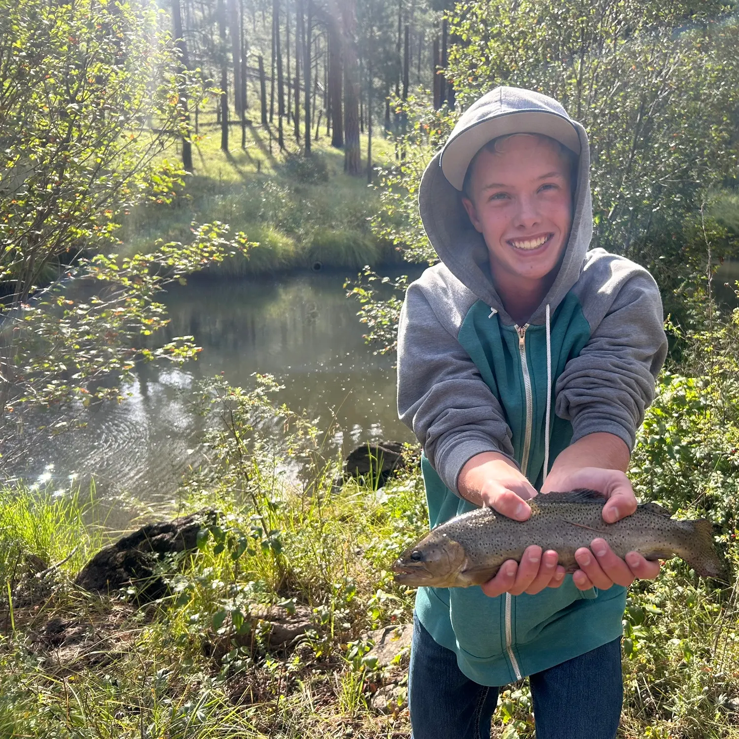 Cutthroat trout caught on Fishbrain