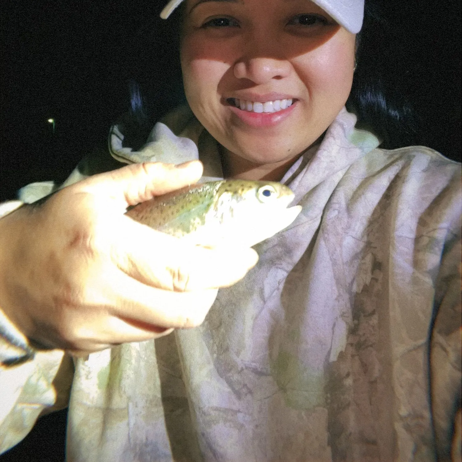 Rainbow trout caught on Fishbrain