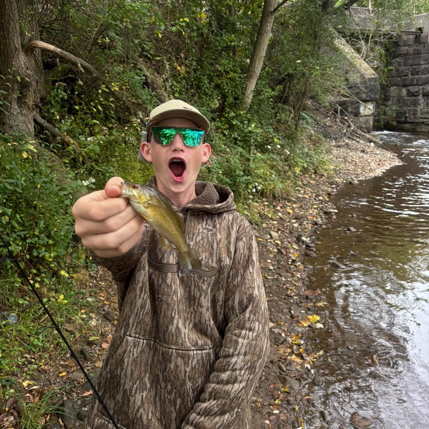 Smallmouth bass caught on Fishbrain