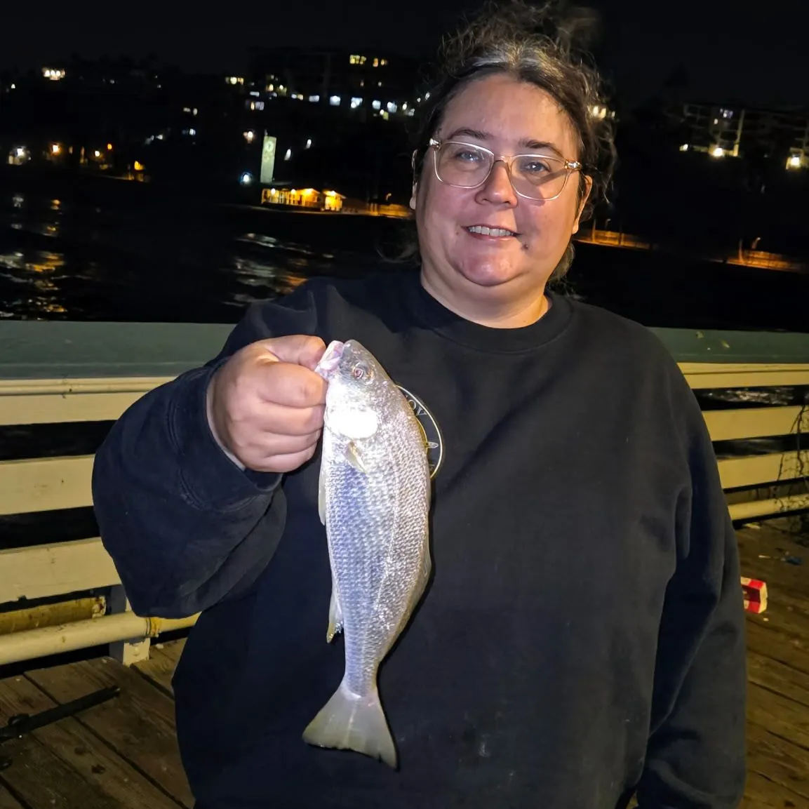 Yellowfin croaker caught on Fishbrain