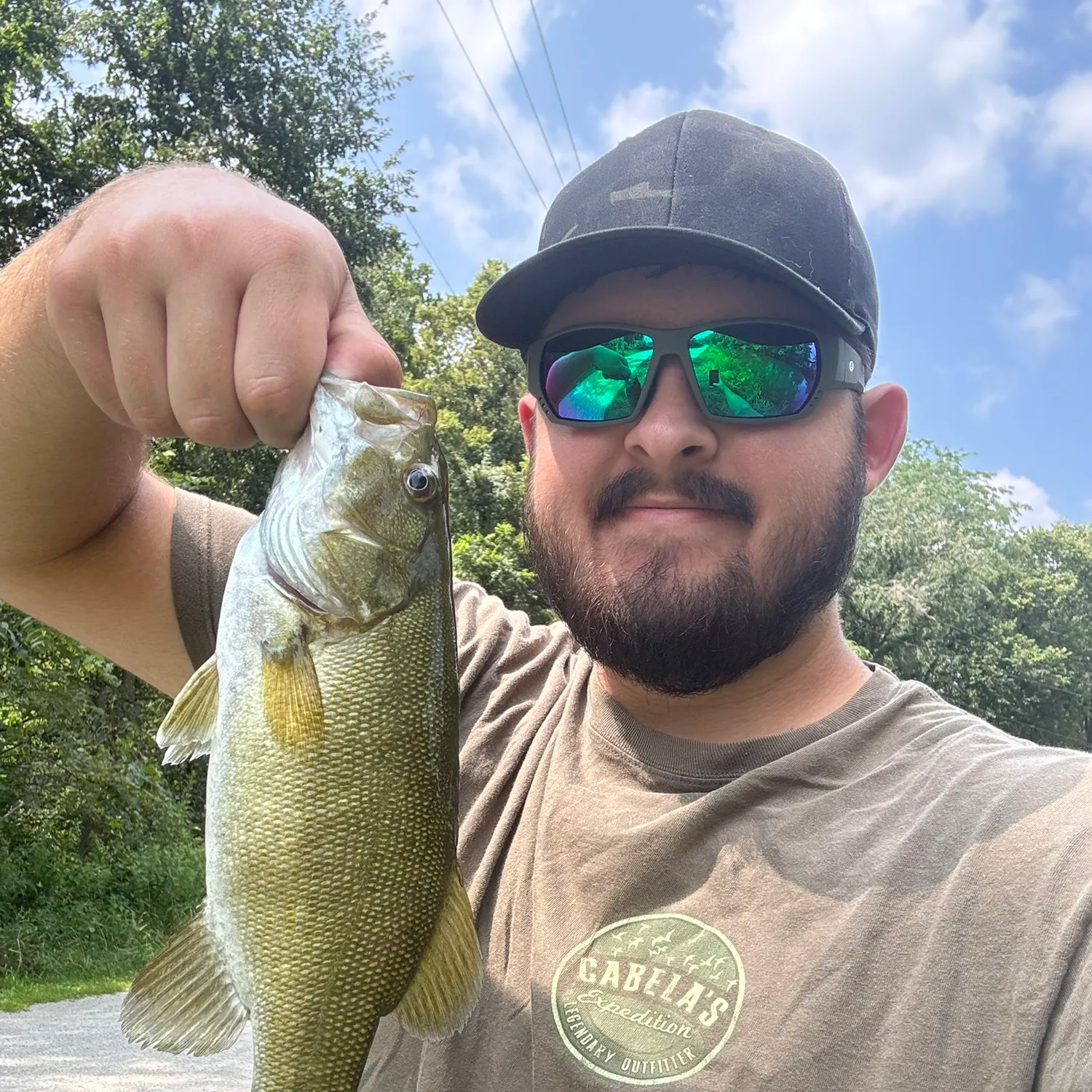 Smallmouth bass caught on Fishbrain