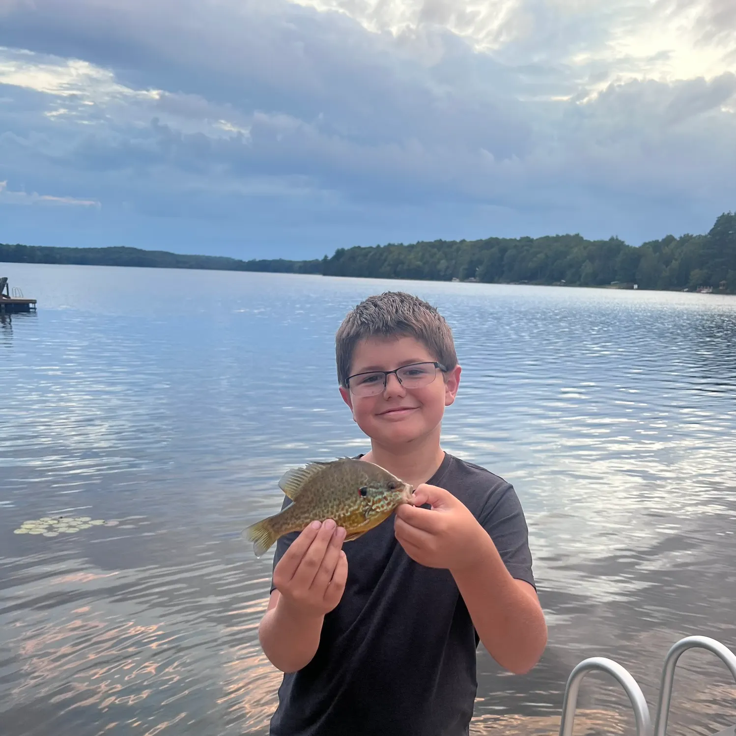 Pumpkinseed caught on Fishbrain