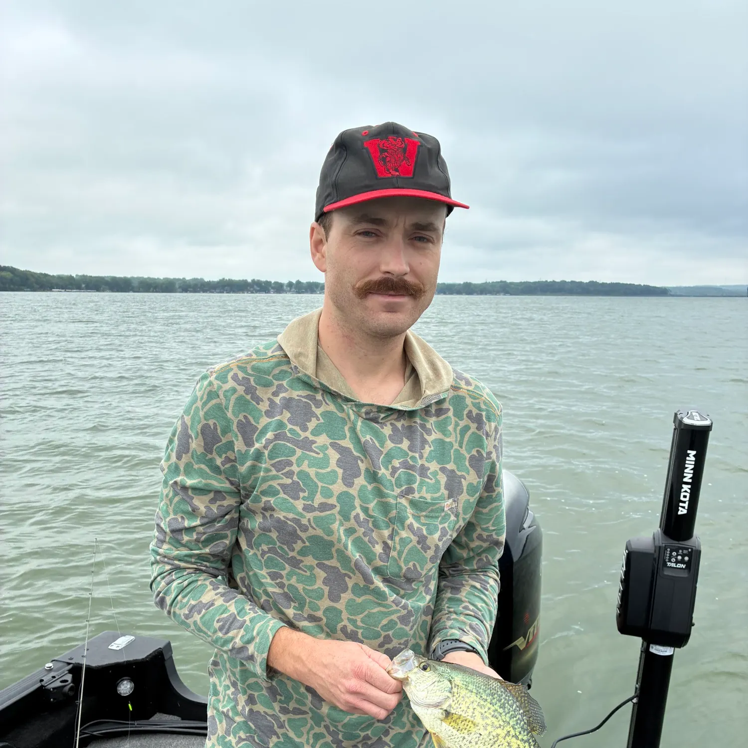 Black crappie caught on Fishbrain