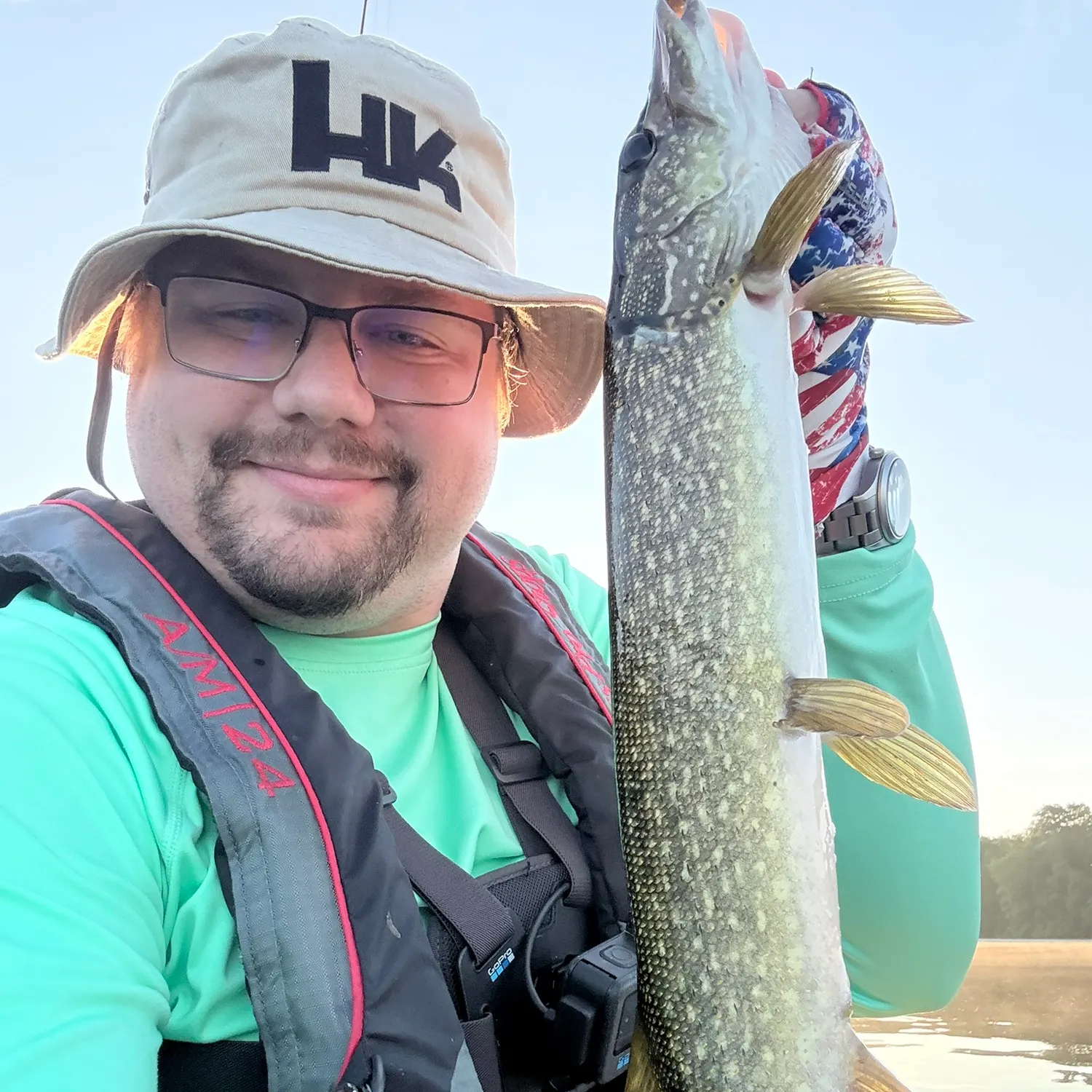 Northern pike caught on Fishbrain