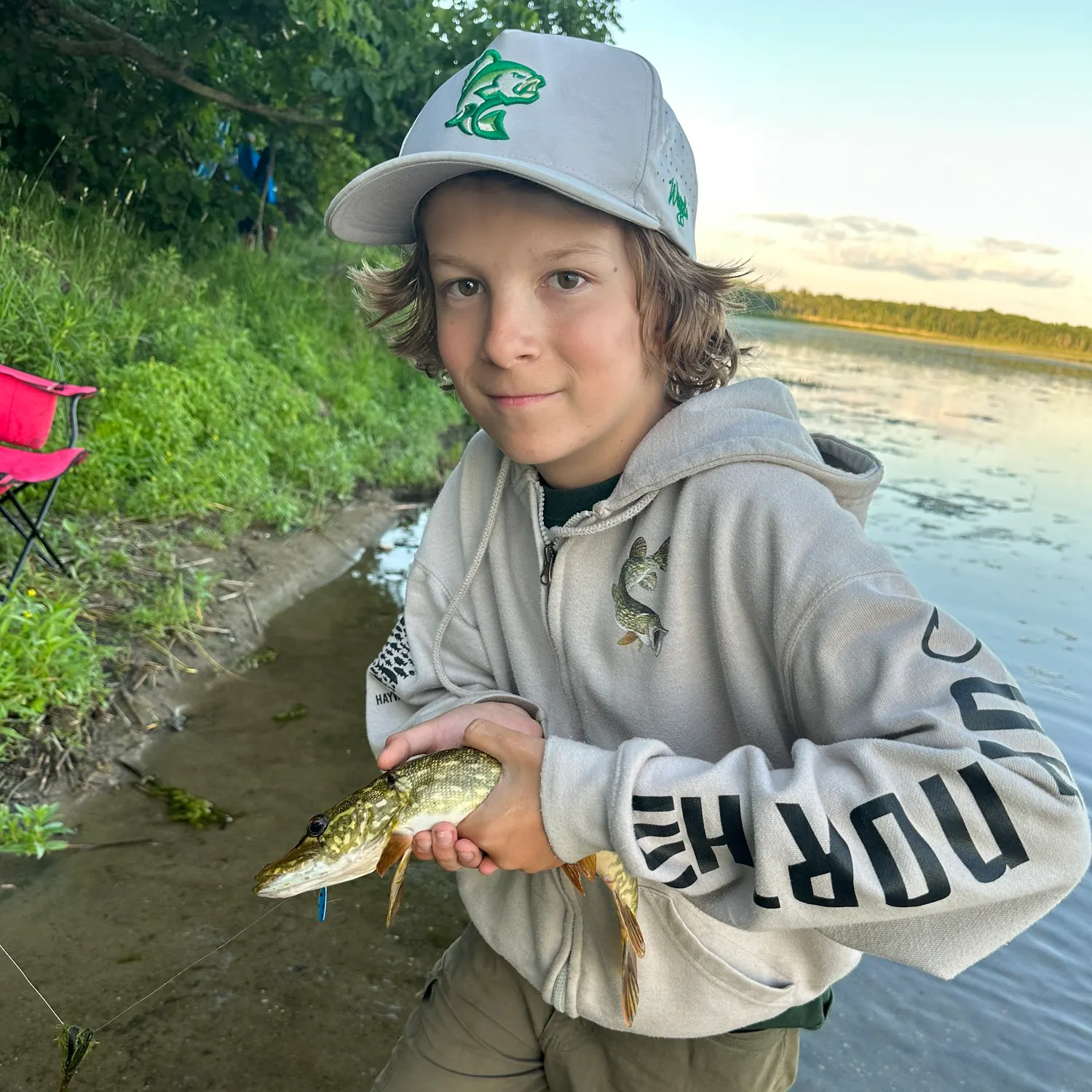 Northern pike caught on Fishbrain