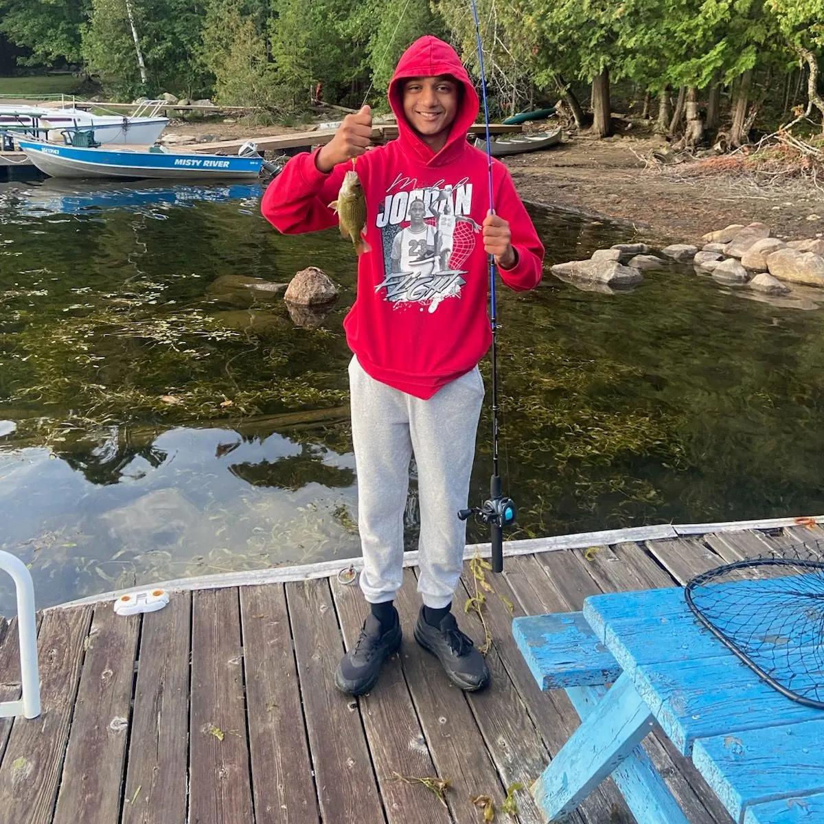 Rock bass caught on Fishbrain