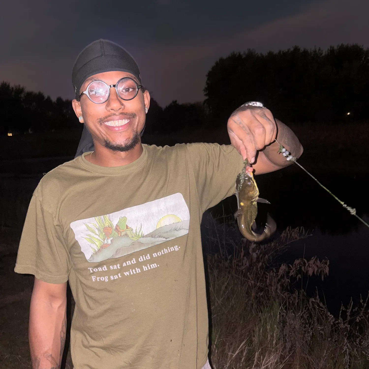 Yellow bullhead caught on Fishbrain