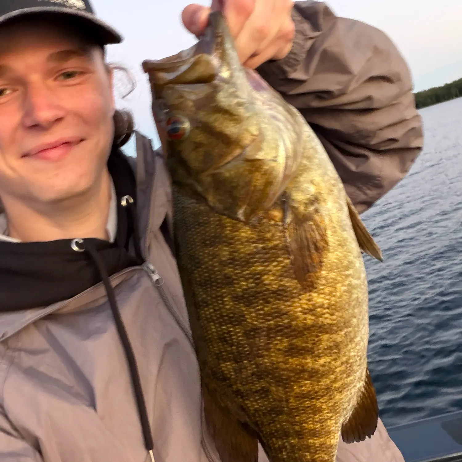 Smallmouth bass caught on Fishbrain