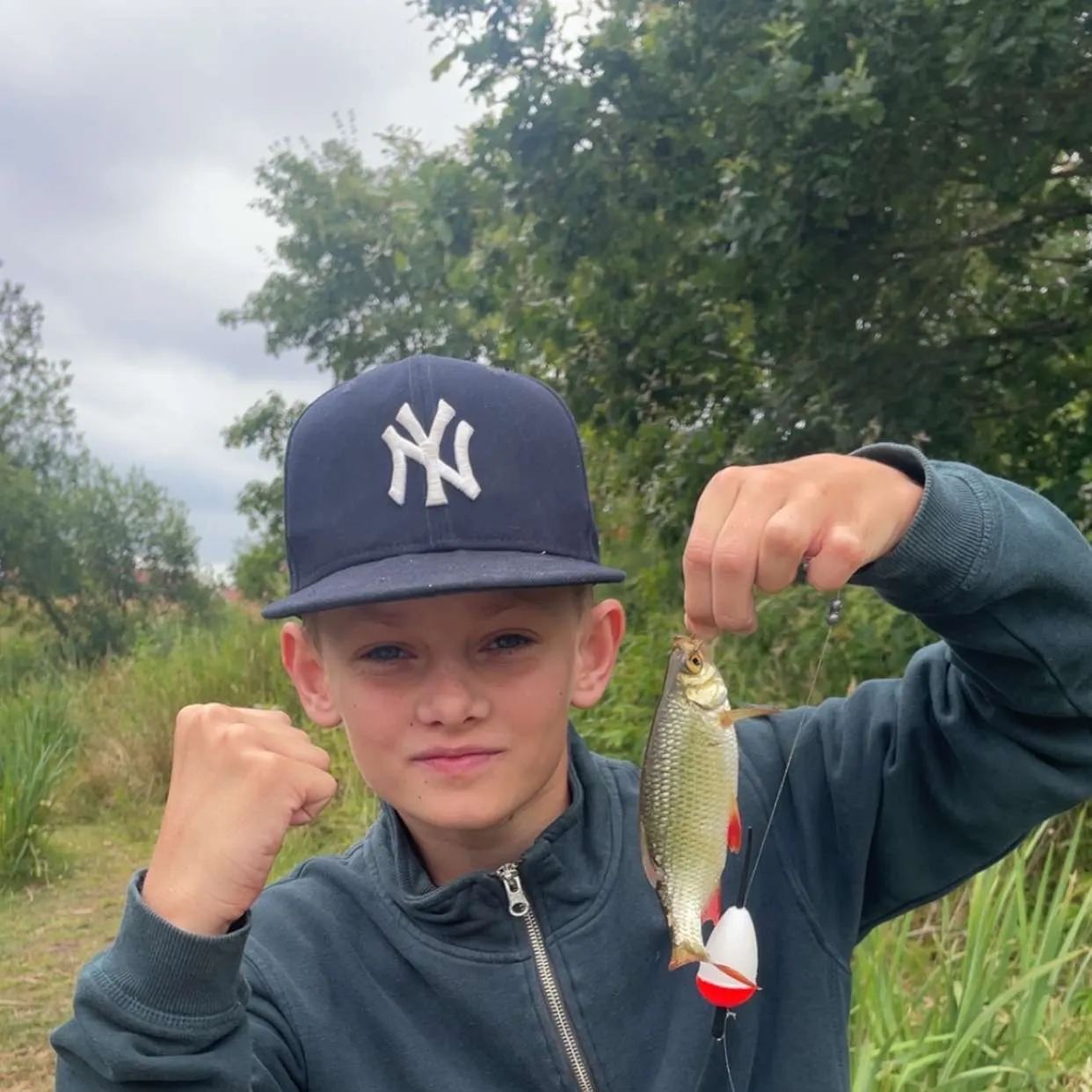 Common rudd caught on Fishbrain