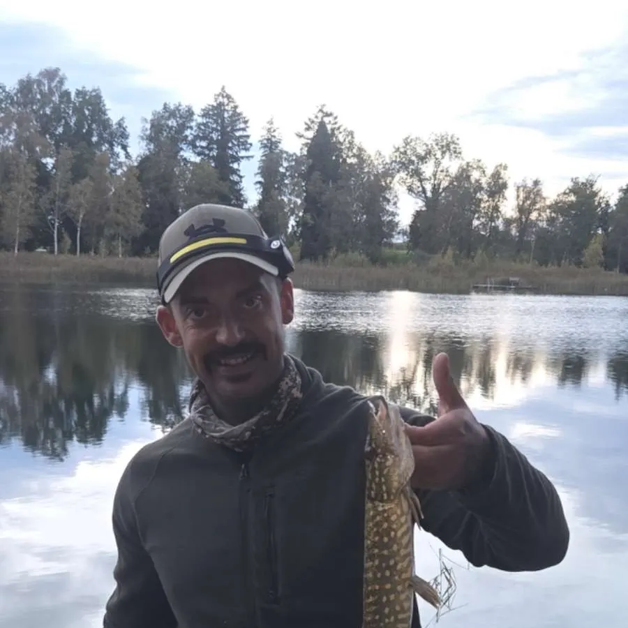 Northern pike caught on Fishbrain