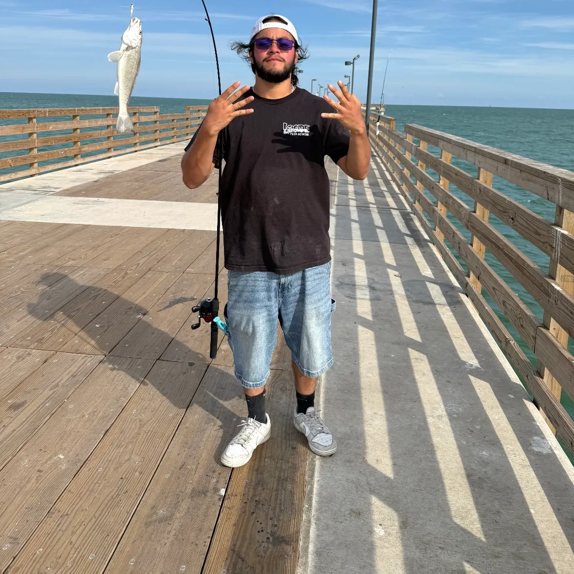 Gulf kingcroaker caught on Fishbrain
