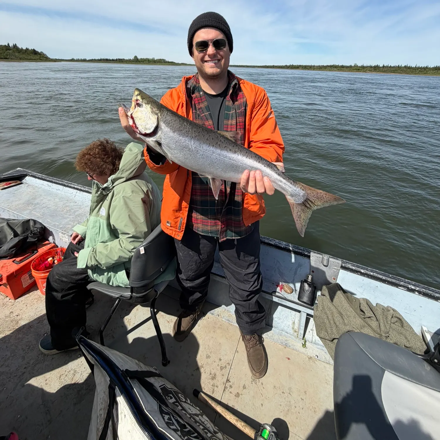 Chinook salmon caught on Fishbrain
