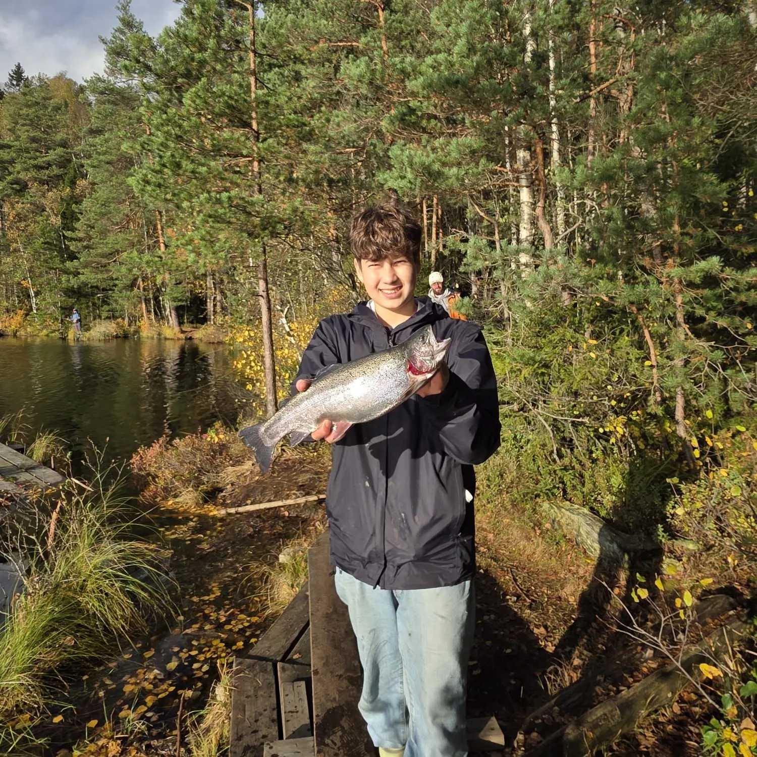 Rainbow trout caught on Fishbrain